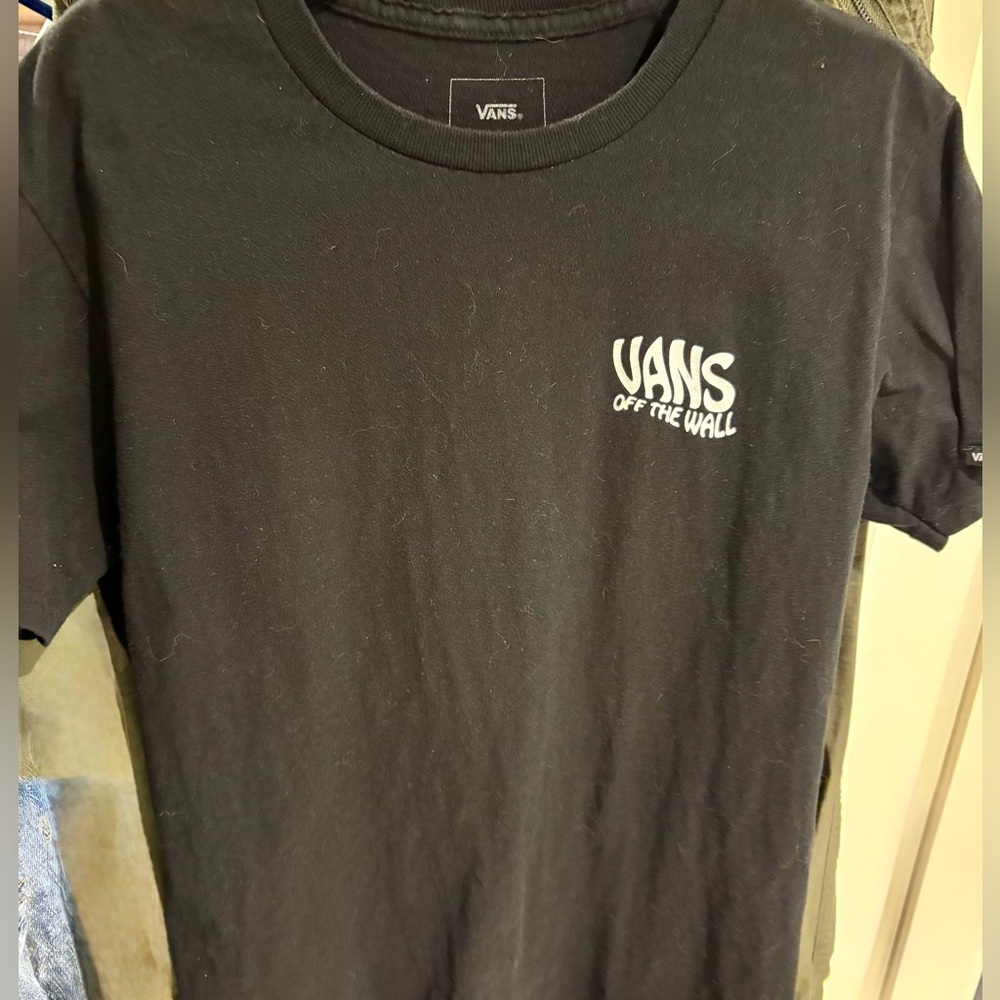 Vans Off The Wall Black Tee